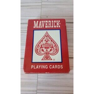 Maverick Playing Cards Plastic Coated Complete deck